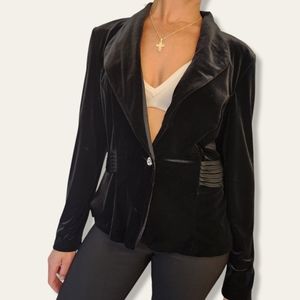 Velveteen Holiday Blazer